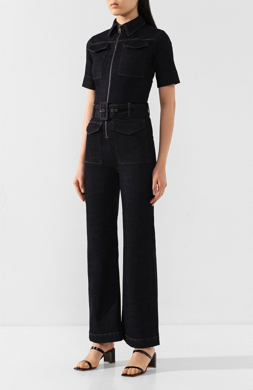 Джинсовый комбинезон VICTORIA, VICTORIA BECKHAM, арт. 2220DJS001140A, фото 3