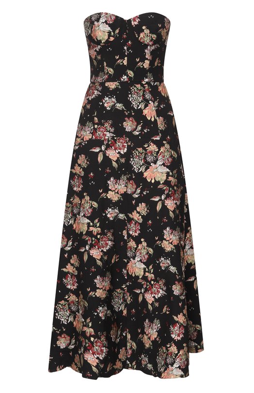 

Платье из вискозы и шелка Rochas, Чёрный