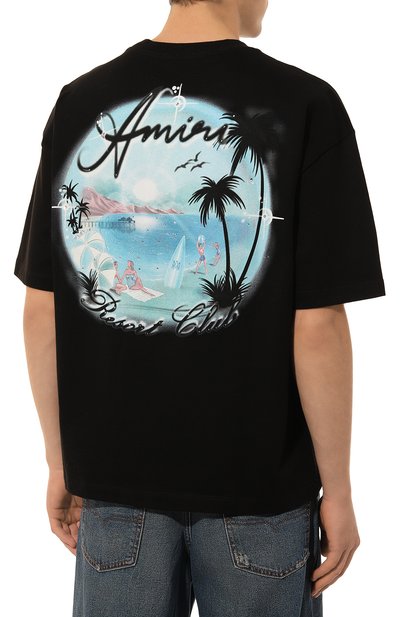 Хлопковая футболка AMIRI, арт. AMJYTE1058, фото 4