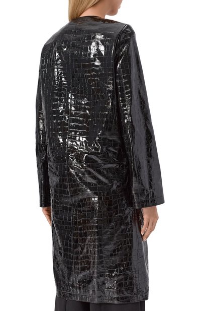 Кожаное пальто TOTEME, арт. 252-WR00219-LE0129, фото 4