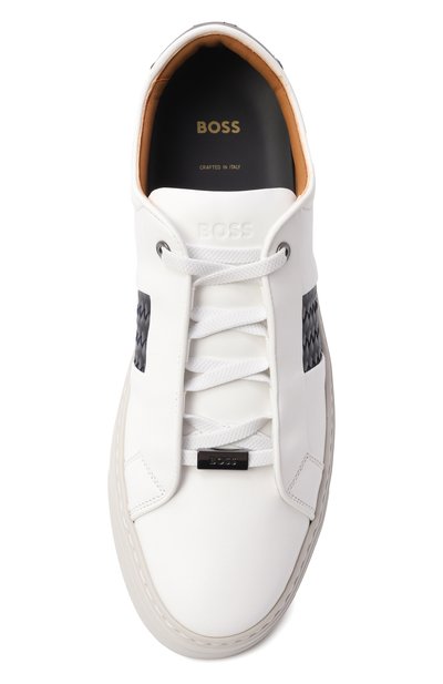 Кожаные кеды gary BOSS, арт. 50555667, фото 5