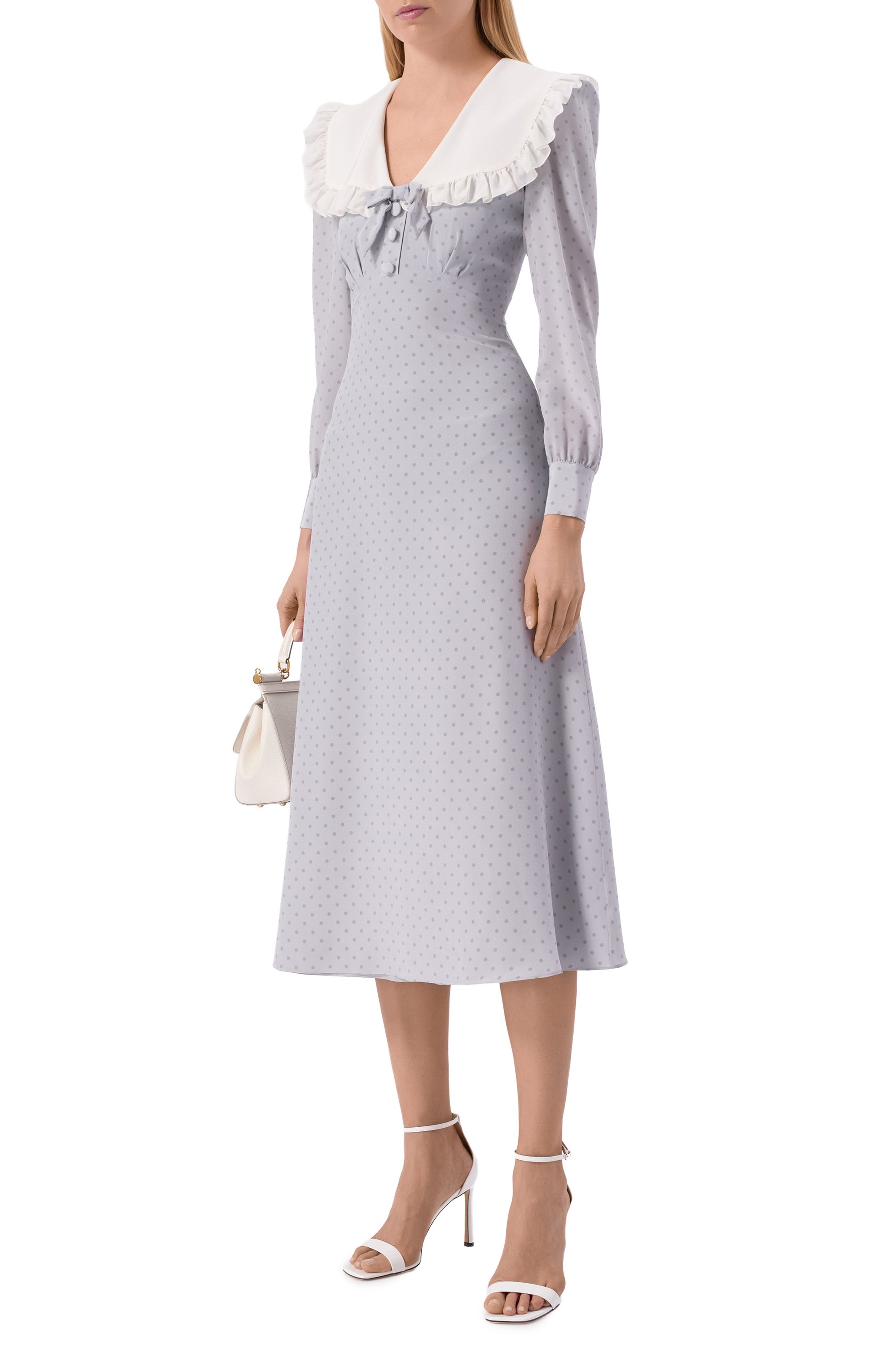 Шелковое платье ALESSANDRA RICH, арт. FABX4368/F4686, фото 2