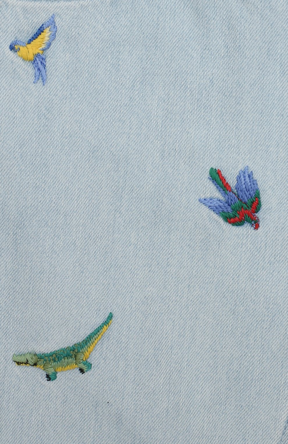 Джинсы с вышивкой GUCCI синего цвета по цене 49750 руб., арт. 551315/XDAGJ, фото 3 Джинсы с вышивкой GUCCI, арт. 551315/XDAGJ, фото 3