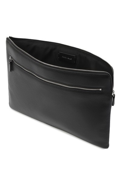 Кожаная папка для документов COCCINELLE черного цвета по цене 13650 руб., арт. E5MUK860101, фото 3 Кожаная папка для документов COCCINELLE, арт. E5MUK860101, фото 3