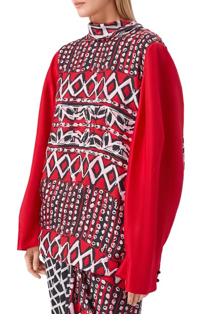 Шелковая блузка LANVIN, арт. RW-T00156-6349-E26, фото 3