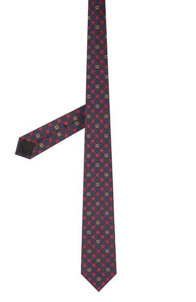 Шелковый галстук GUCCI, арт. 658242/4E002, фото 2