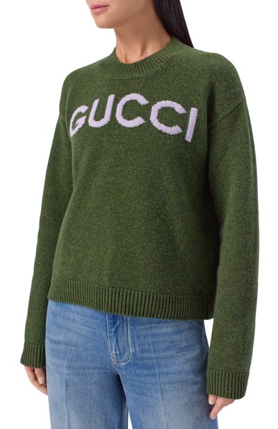 Шерстяной свитер GUCCI, арт. 770072/XKEBC, фото 3