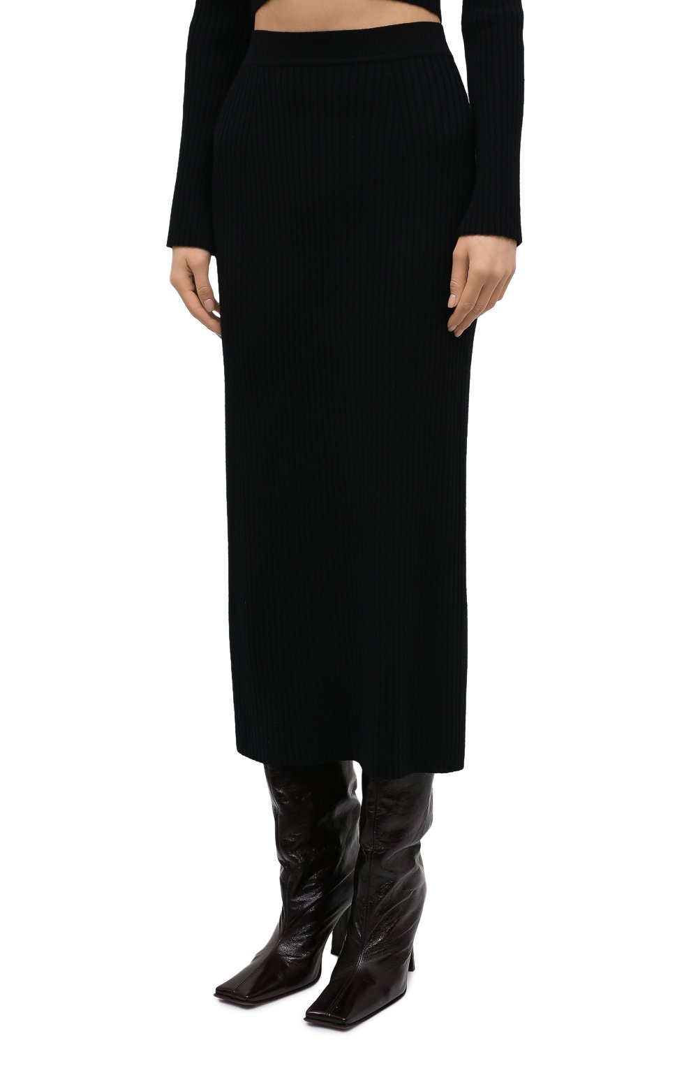 Юбка из шерсти и кашемира CHLOÉ, арт. CHC22SMJ01510, фото 3