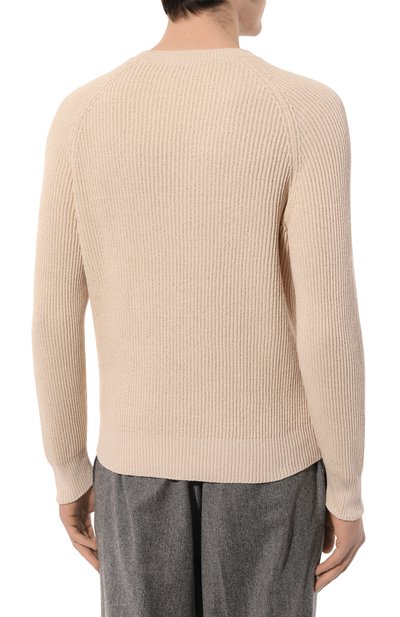 Хлопковый джемпер BRUNELLO CUCINELLI, арт. M2W70B2286, фото 4