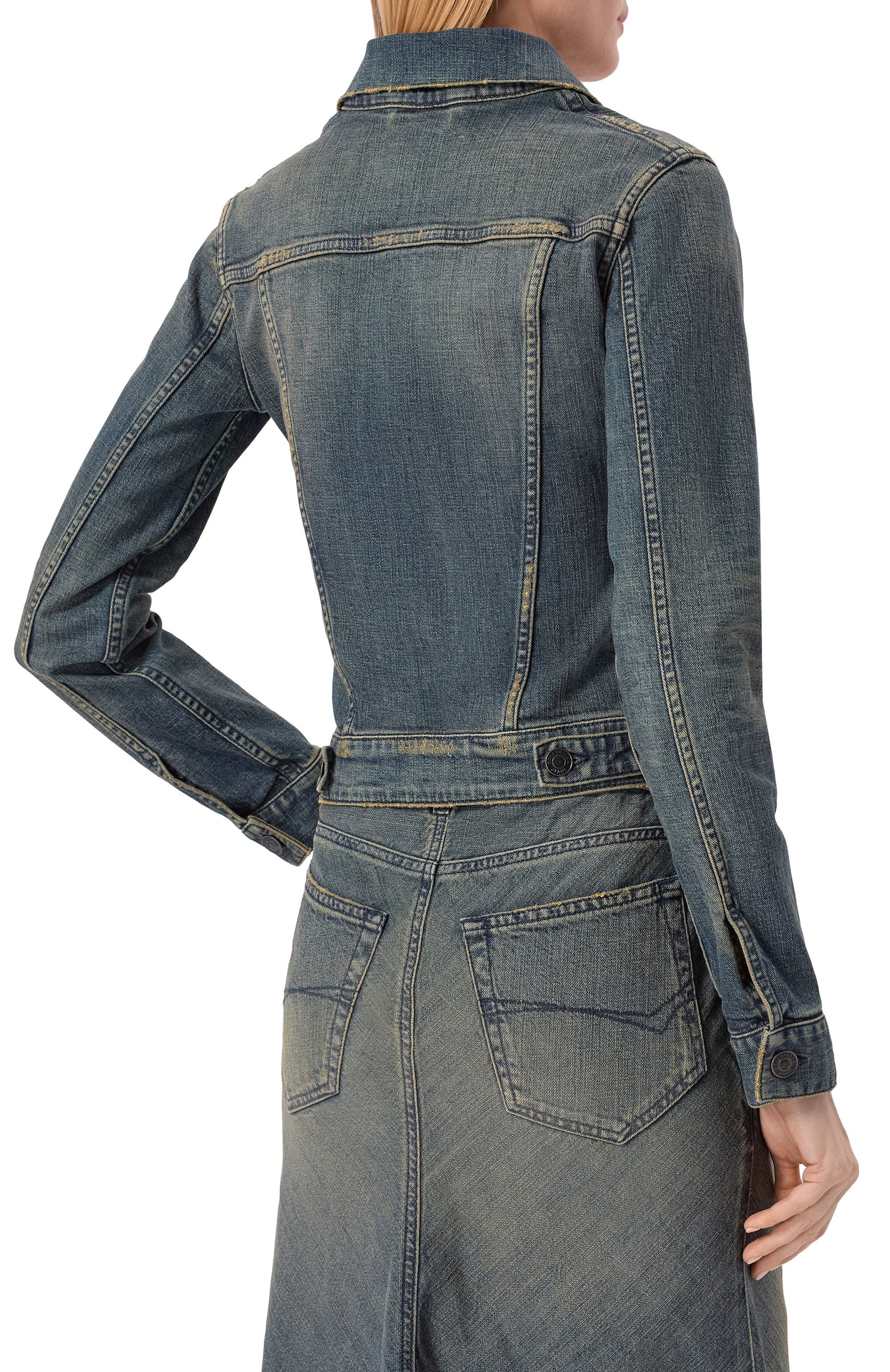 Джинсовая куртка BALENCIAGA, арт. 849899/TTW89, фото 4