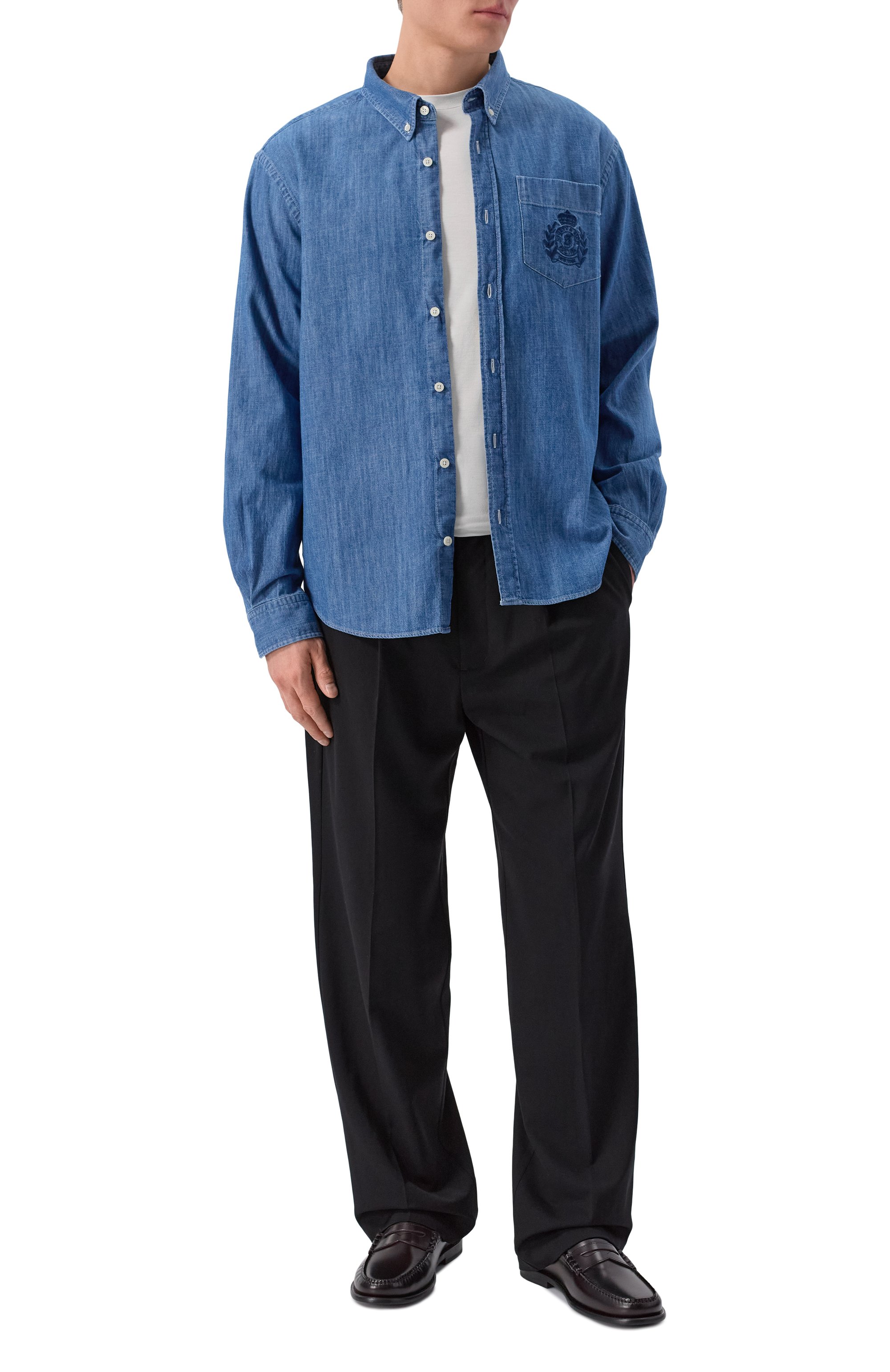 Кожаные пенни-лоферы tevan BOSS, арт. 50557750, фото 2