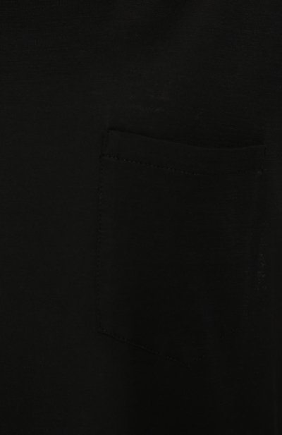 Хлопковая футболка прямого кроя с круглым вырезом SAINT LAURENT, арт. 394316/Y2YI2, фото 5