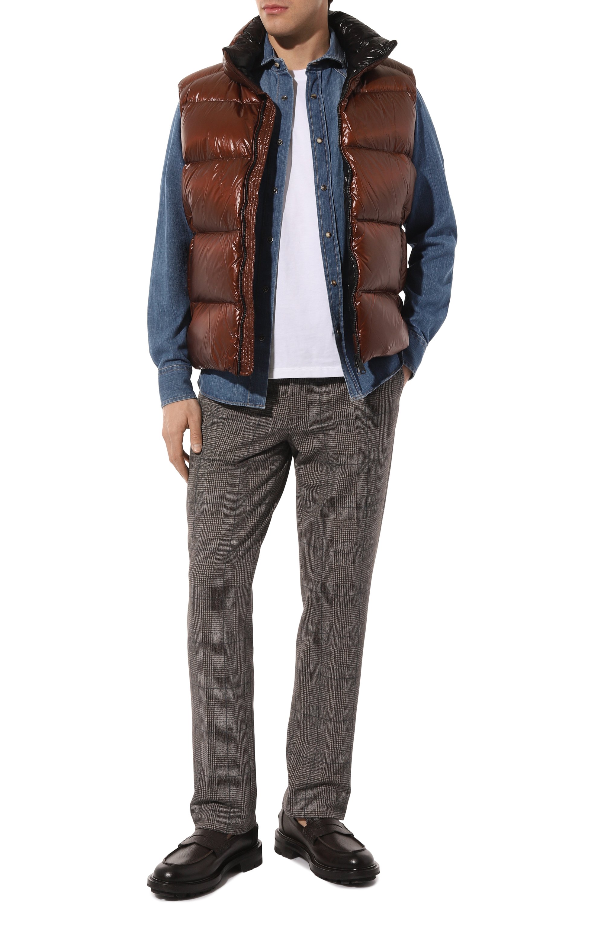 Джинсовая рубашка BRUNELLO CUCINELLI, арт. ME6454008, фото 2