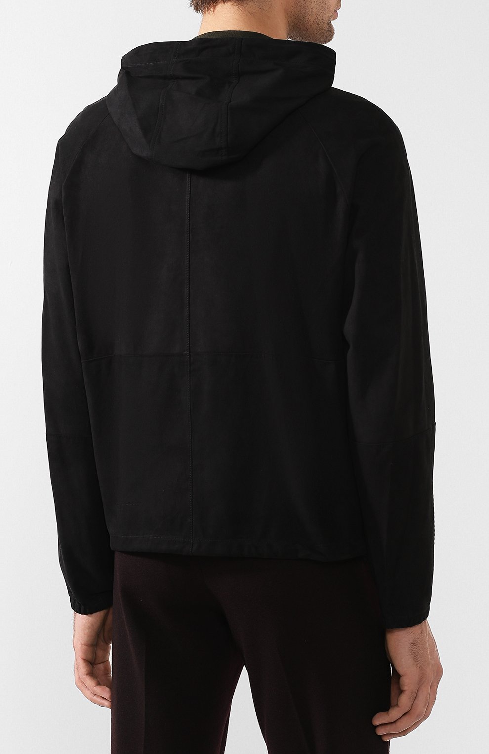 Кожаная куртка с капюшоном BERLUTI, арт. R14LBU45-004, фото 4