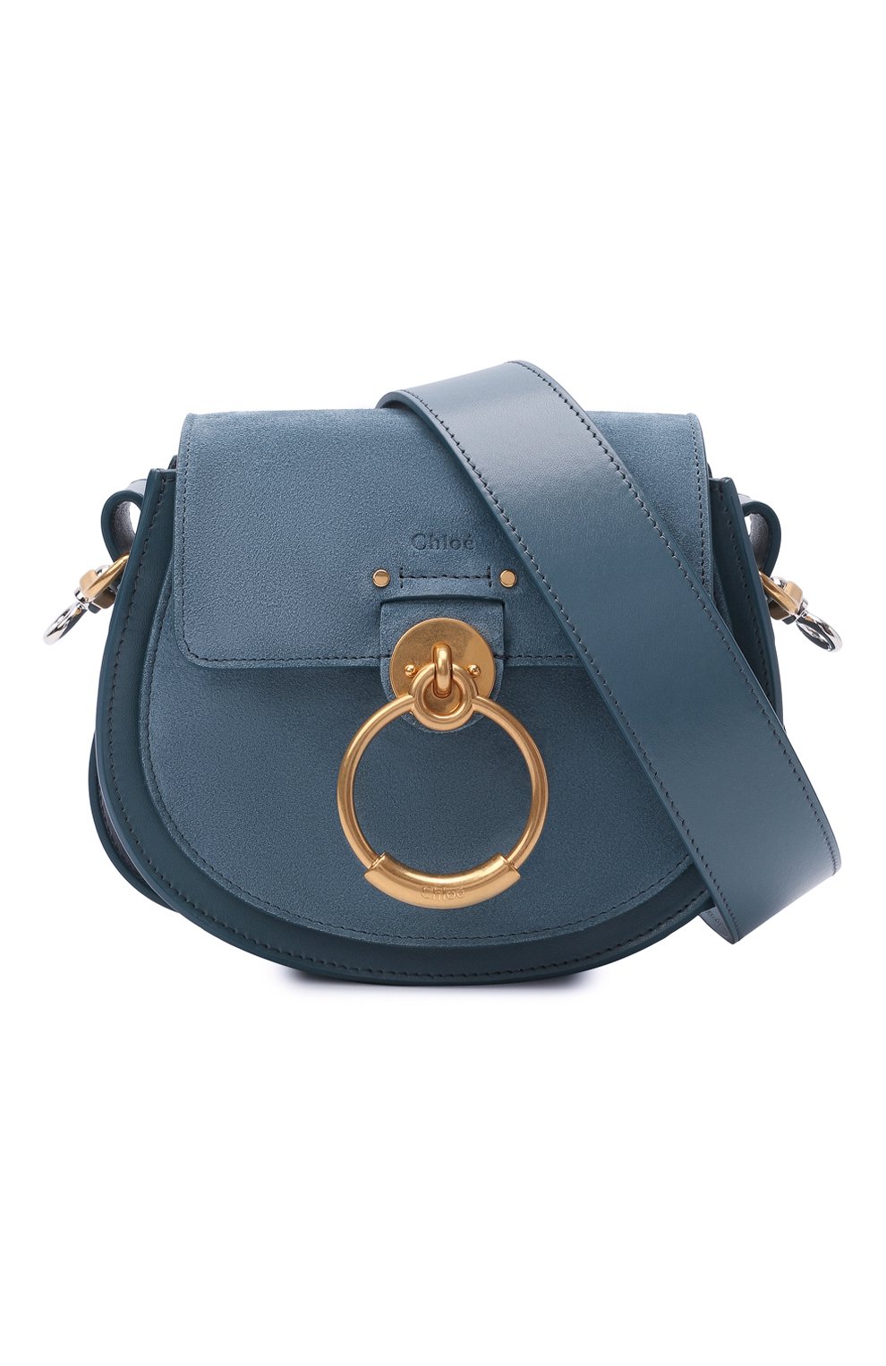 Сумка tess CHLOÉ синего цвета по цене 186000 руб., арт. CHC21US153E31, фото 7 Сумка tess CHLOÉ, арт. CHC21US153E31, фото 7