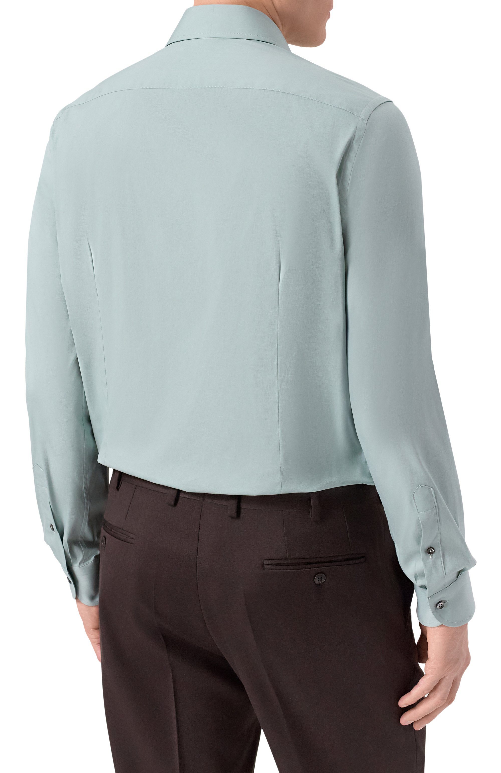 Хлопковая сорочка CANALI, арт. CCLX018/GA03292, фото 4