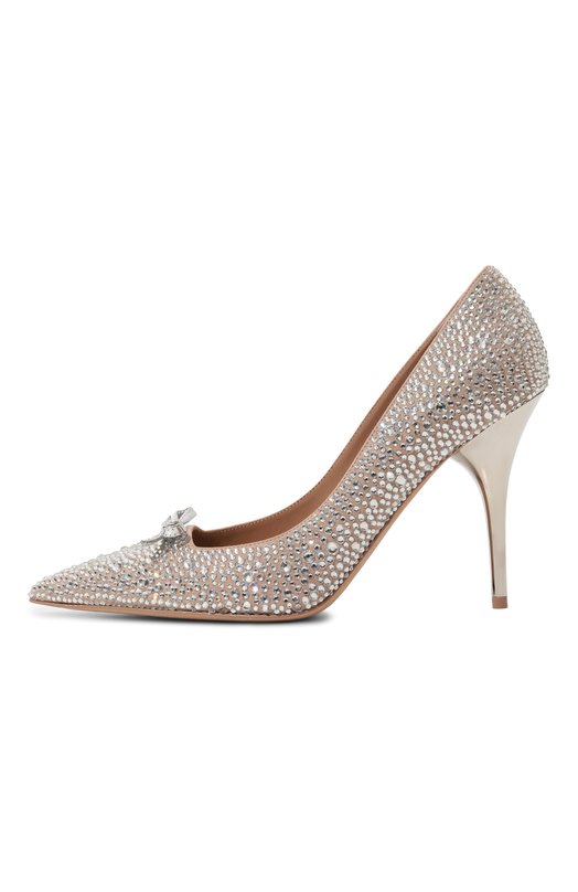 Кожаные туфли Romance Bow Valentino 5W2S0JX7/BUF Серебряный  5W2S0JX7/BUF Фото 4