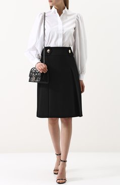 Однотонная юбка-миди с широким поясом EMILIO PUCCI, арт. 81RV15/81611, фото 1