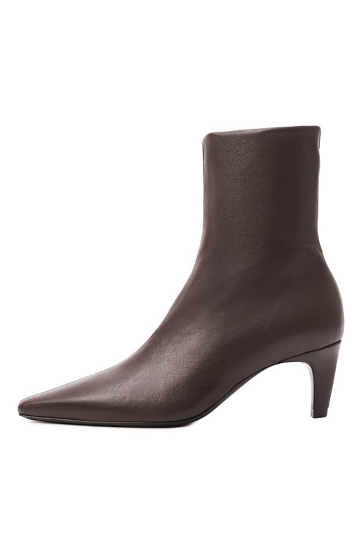 Кожаные ботильоны Cave 40 Jude CAVE ANKLE B00T LEATHER Коричневый  CAVE ANKLE B00T LEATHER Фото 4