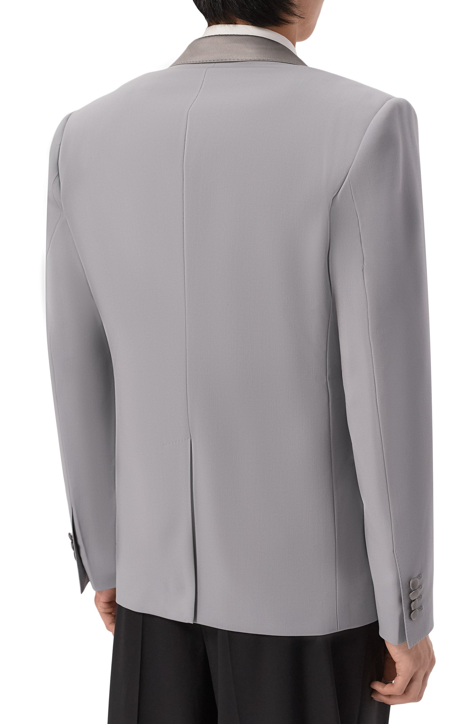 Смокинг из шерсти и шелка DOLCE & GABBANA, арт. G2XE6T/FUBG3, фото 4