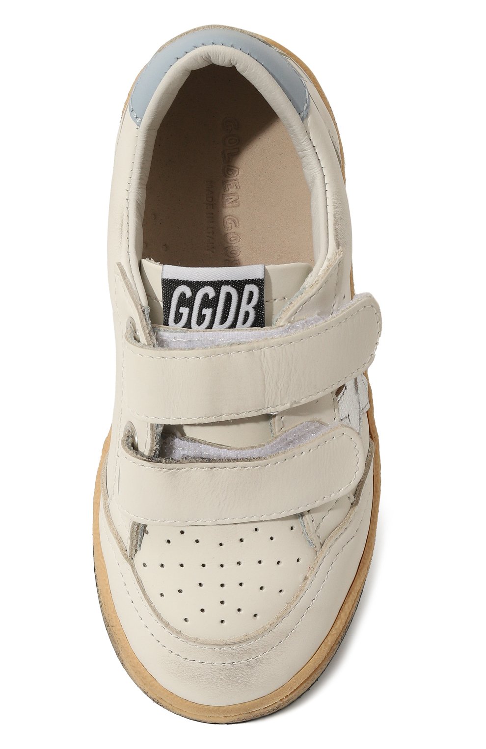 Кожаные кеды GOLDEN GOOSE DELUXE BRAND, арт. GJF00501.F005328, фото 4