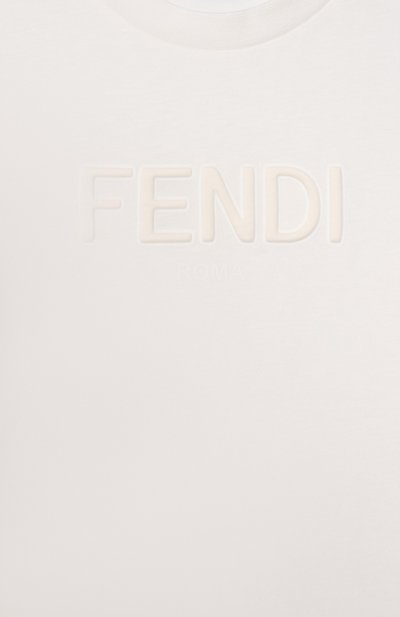 Хлопковая футболка FENDI, арт. JUI202/7AJ/3A-6A, фото 3