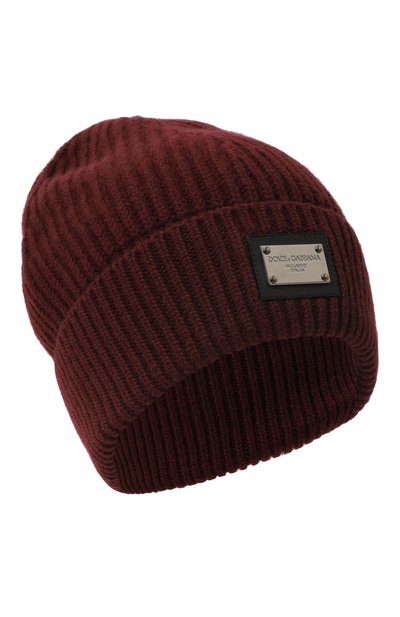 Мужская шапка из шерсти и кашемира DOLCE & GABBANA, арт. GXK63T/JEMQ5