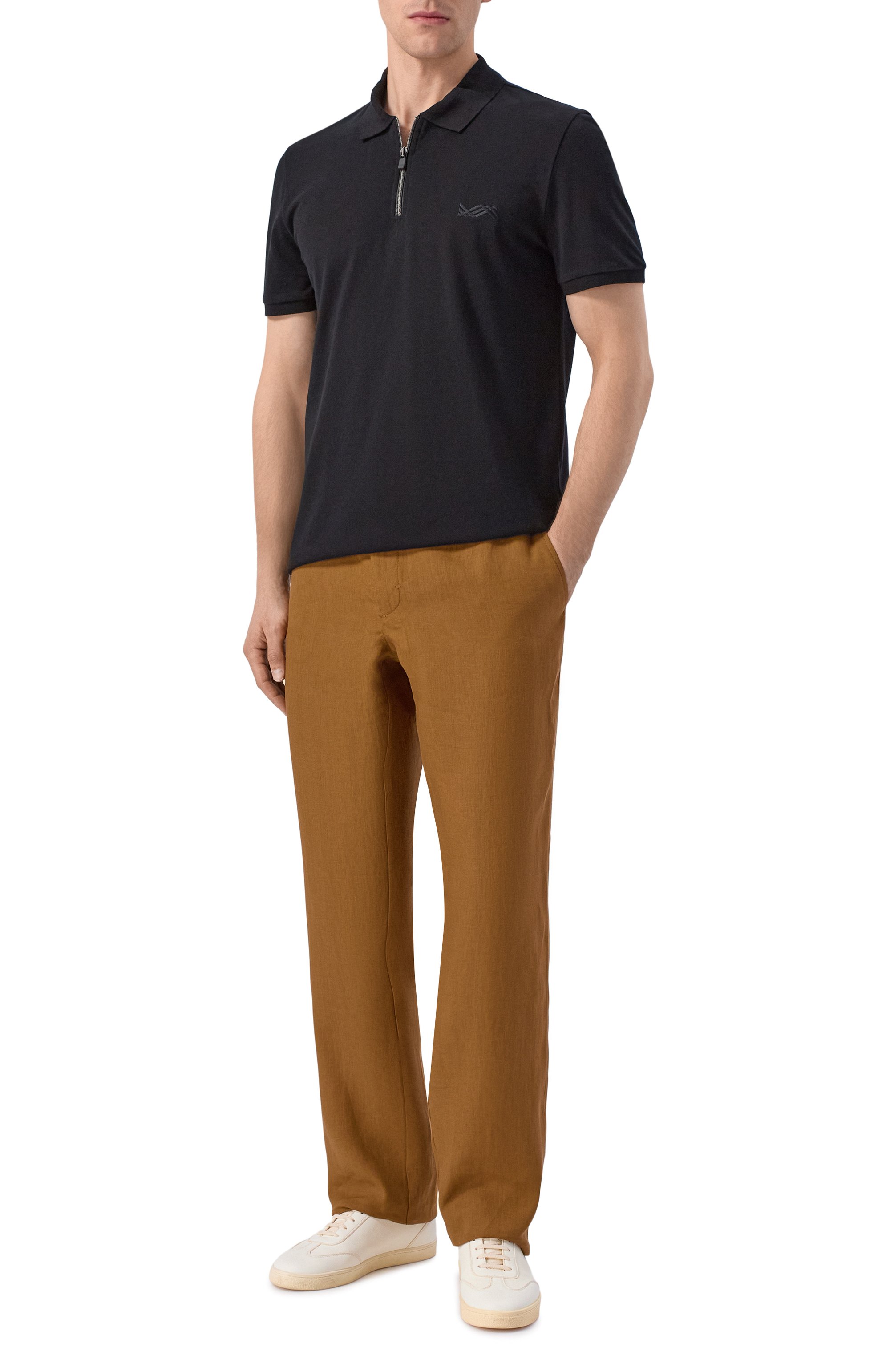 Льняные брюки ZILLI, арт. CP201CM0800VZGM00, фото 2