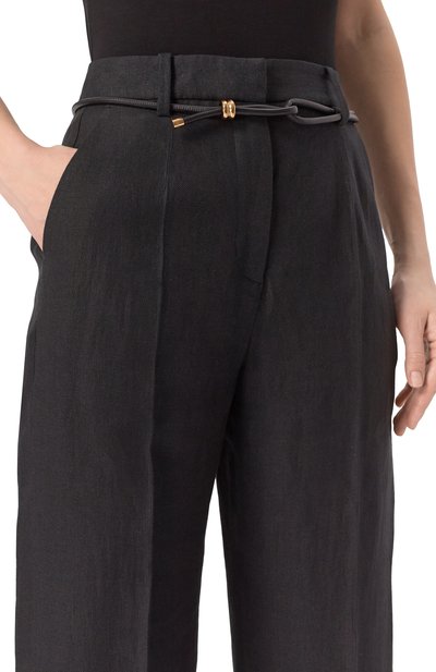 Льняные брюки AGNONA, арт. T70903/U3014, фото 5