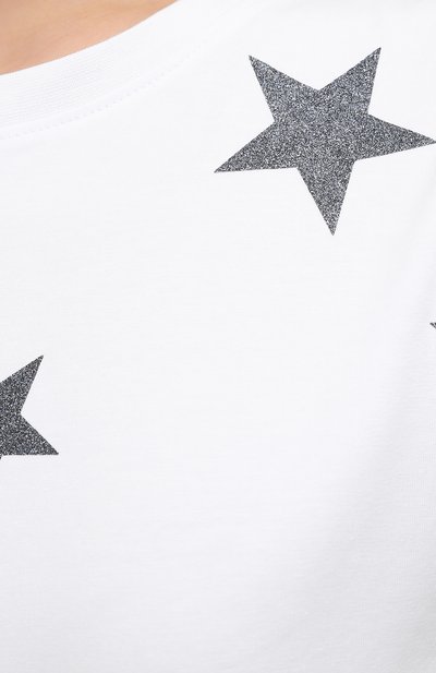 Хлопковая футболка SEVEN LAB, арт. T20-STARS-GMULTI white, фото 5