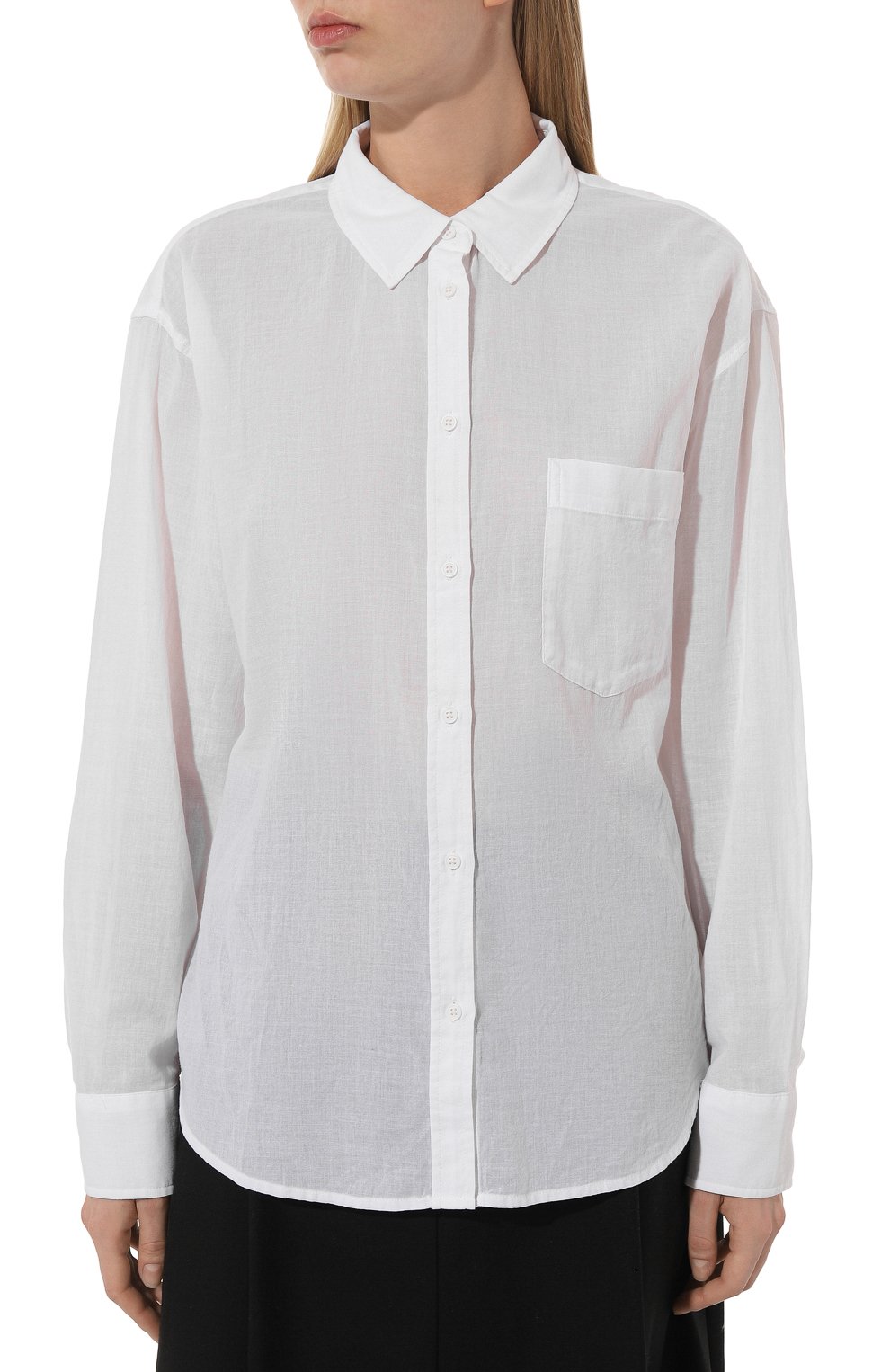 Хлопковая рубашка 7 FOR ALL MANKIND, арт. JSFL5680WH, фото 3
