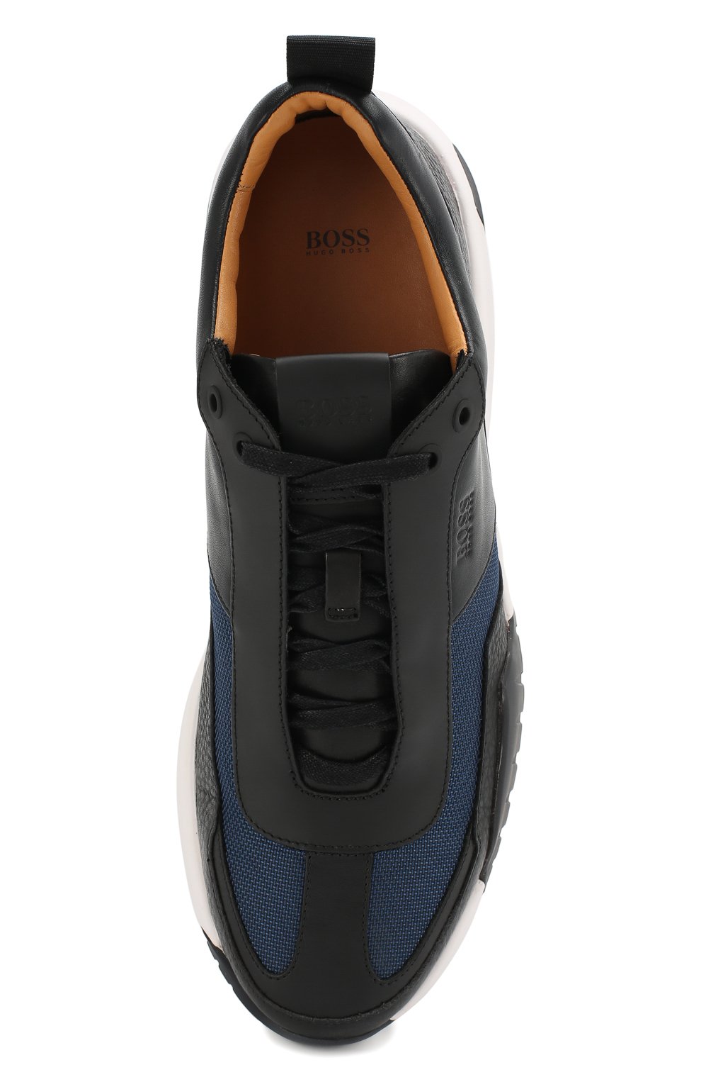 Кожаные кроссовки BOSS, арт. 50407528, фото 5