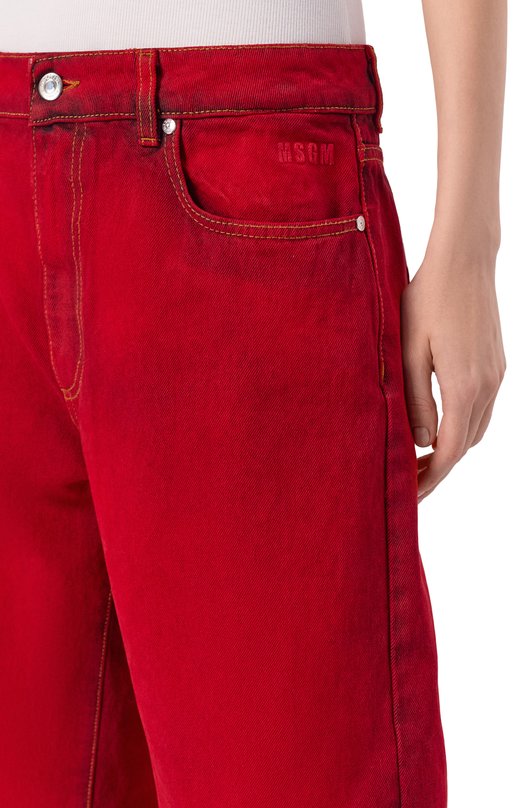 Джинсы MSGM 3942MDP234T/257980 Красный  3942MDP234T/257980 Фото 5