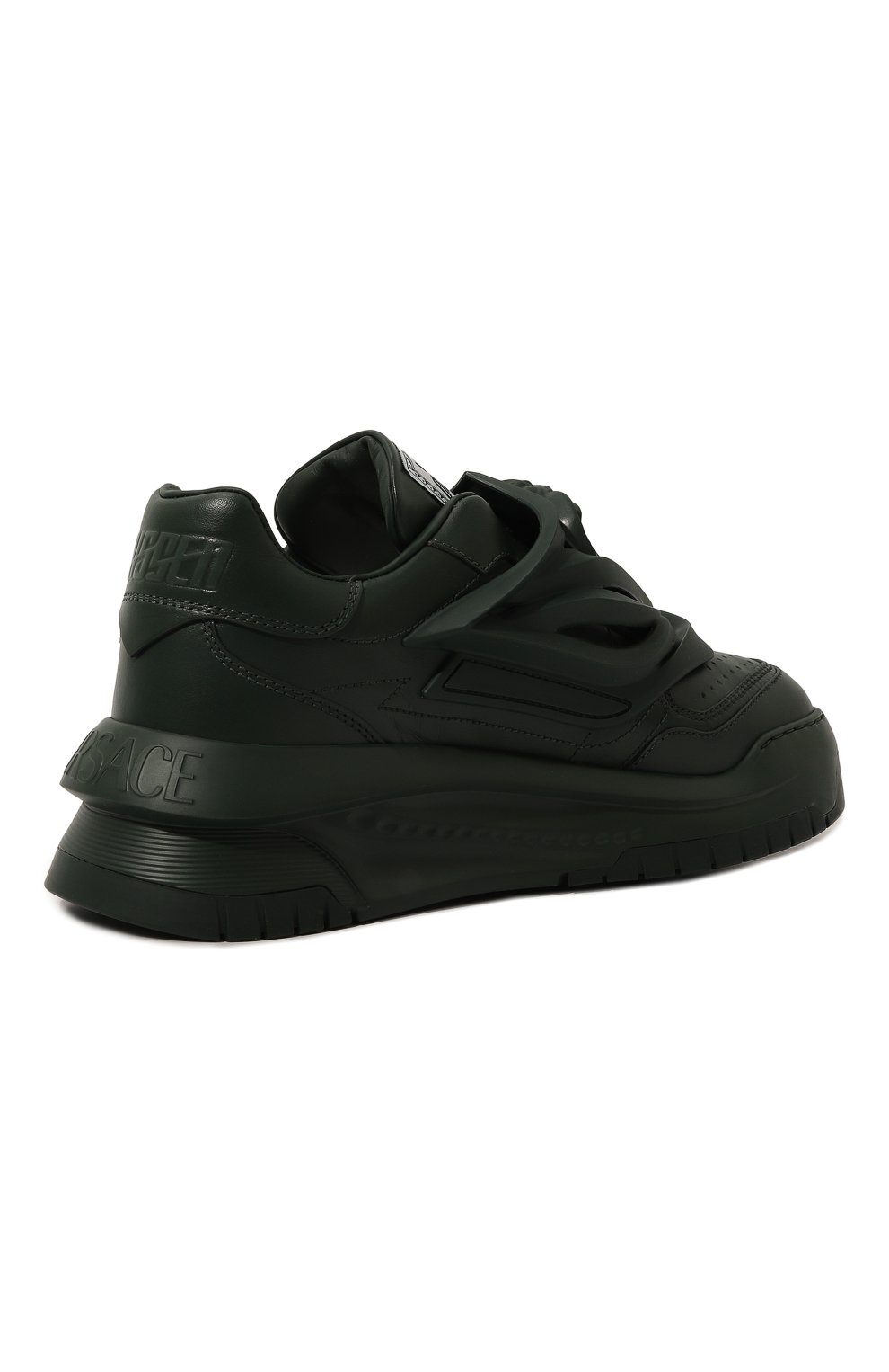 Кожаные кроссовки odissea VERSACE, арт. 1004524/1A03180, фото 5