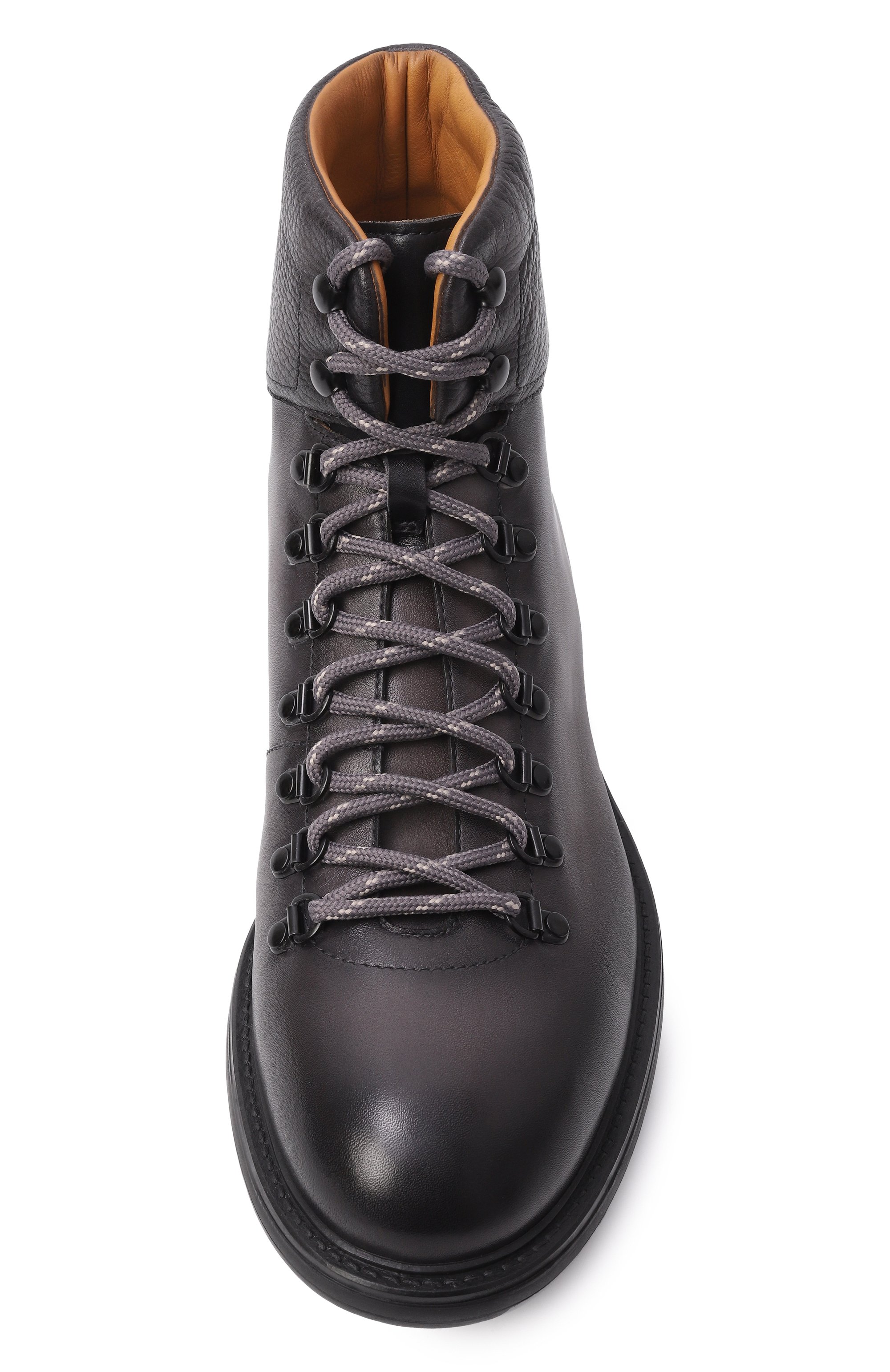 Кожаные ботинки MAGNANNI темно-серого цвета по цене 51150 руб., арт. 25407/B0WEN, фото 6 Кожаные ботинки MAGNANNI, арт. 25407/B0WEN, фото 6