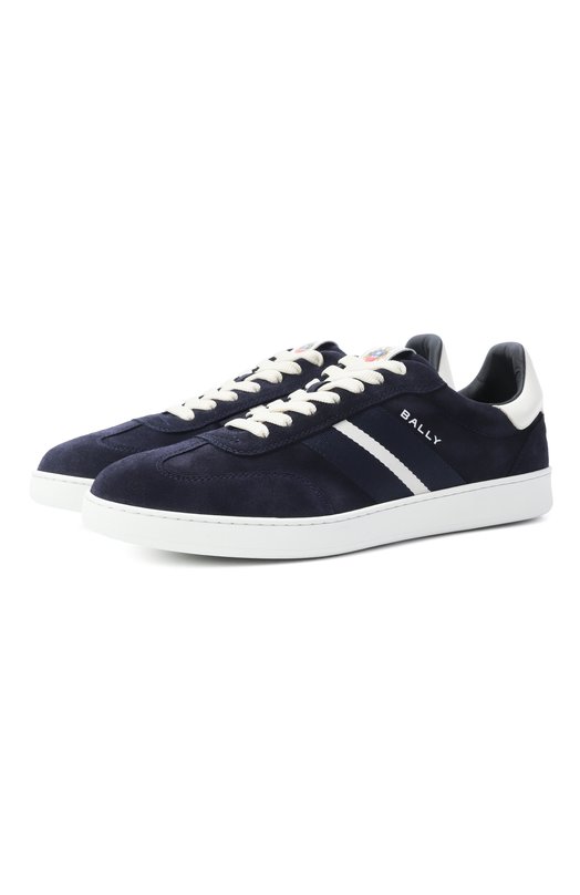 Замшевые кеды Retro Crest Bally MSK0F7/SU005 Синий MSK0F7/SU005