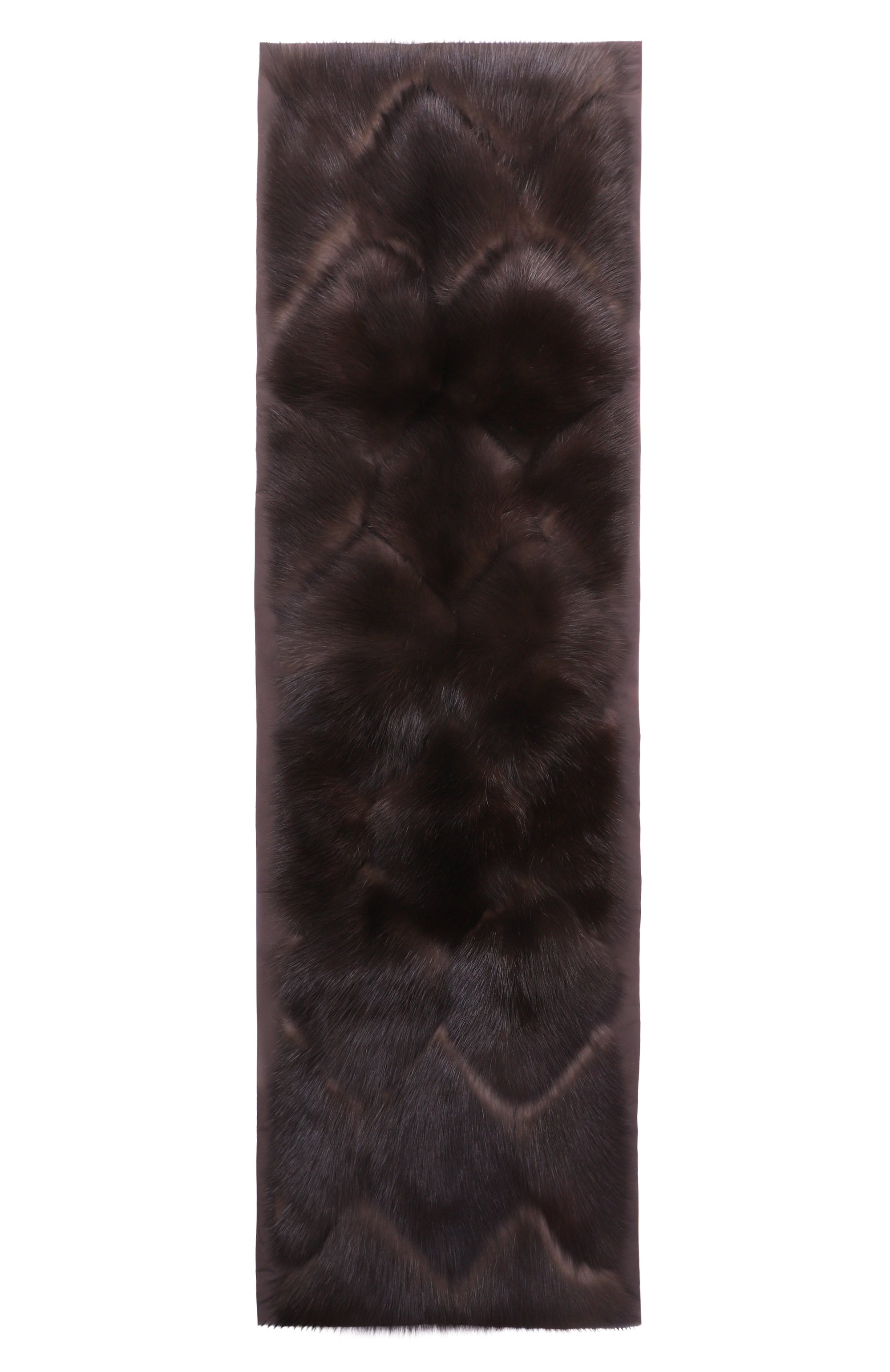 Двуст оронний шарф из меха соболя BLACK SABLE, арт. BS-004SL, фото 3