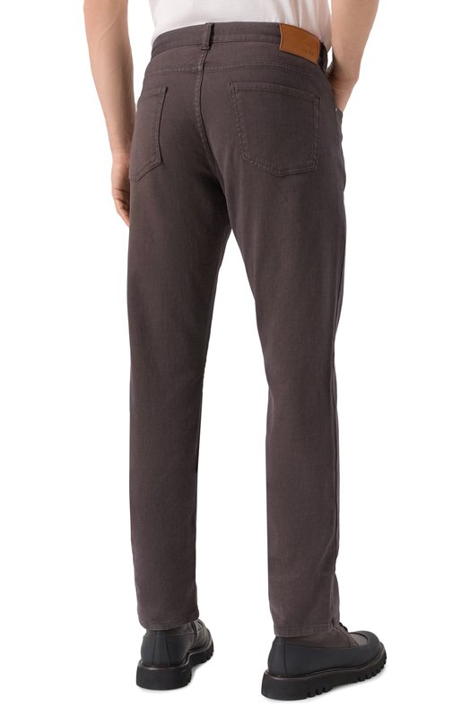 Джинсы Canali 91719/PD01239 Коричневый  91719/PD01239 Фото 4