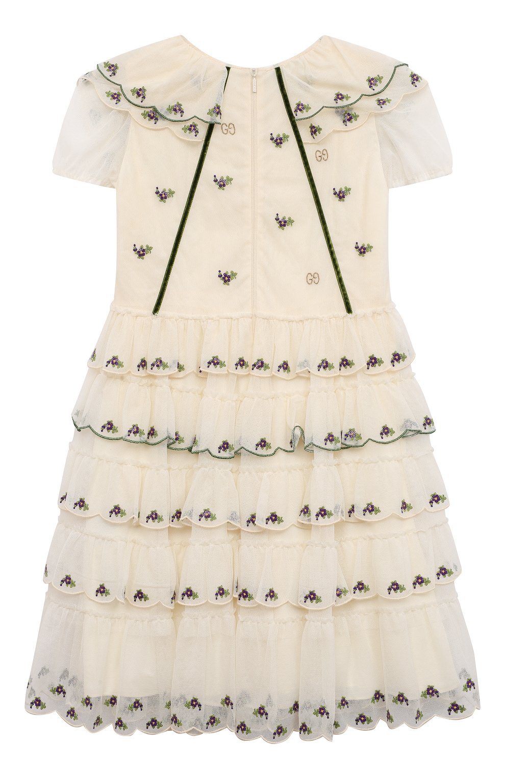 Хлопковое платье GUCCI, арт. 621091 ZAE5I, фото 2