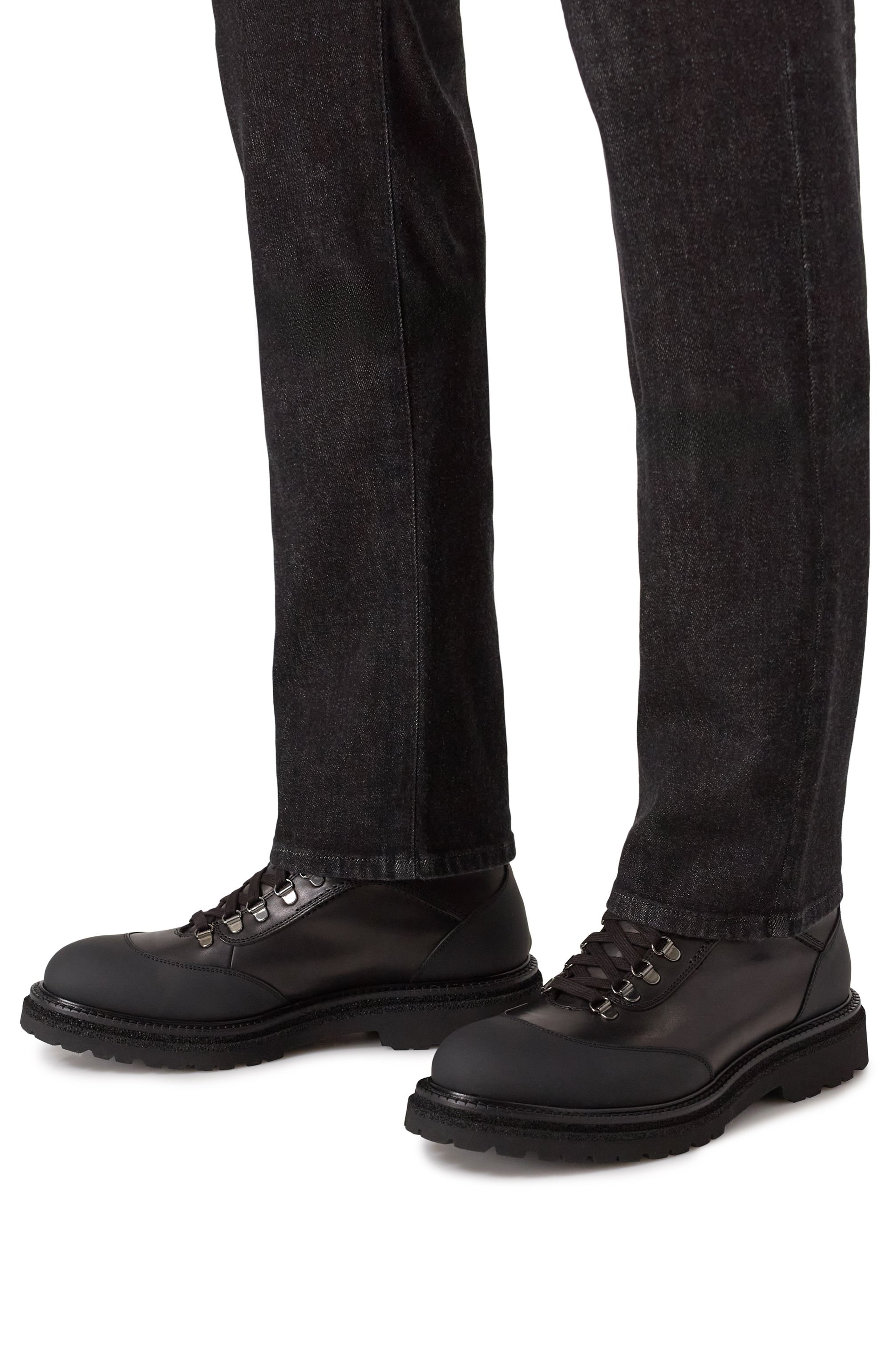 Кожаные хайкеры CAMERLENGO, арт. 16821/G0LMAR M0NT0NE, фото 3