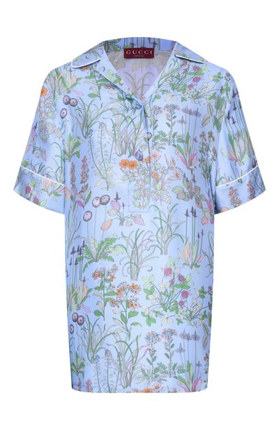 Женская шелковая рубашка GUCCI, арт. 855618/ZAULE