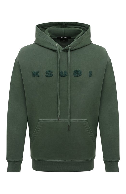 

Хлопковое худи Ksubi, Зелёный