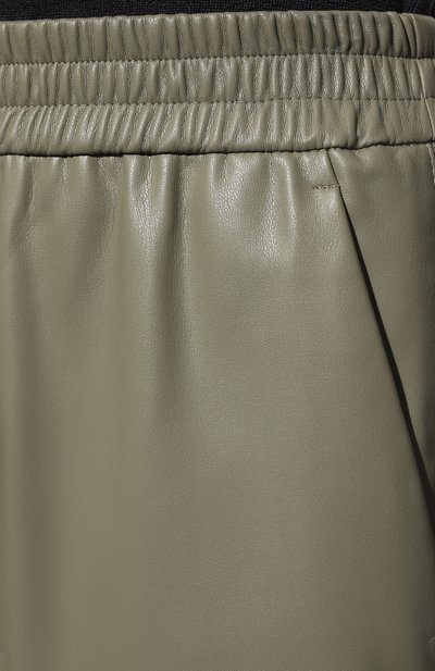 Брюки из экокожи SEVEN LAB, арт. PVEG eco khaki, фото 5