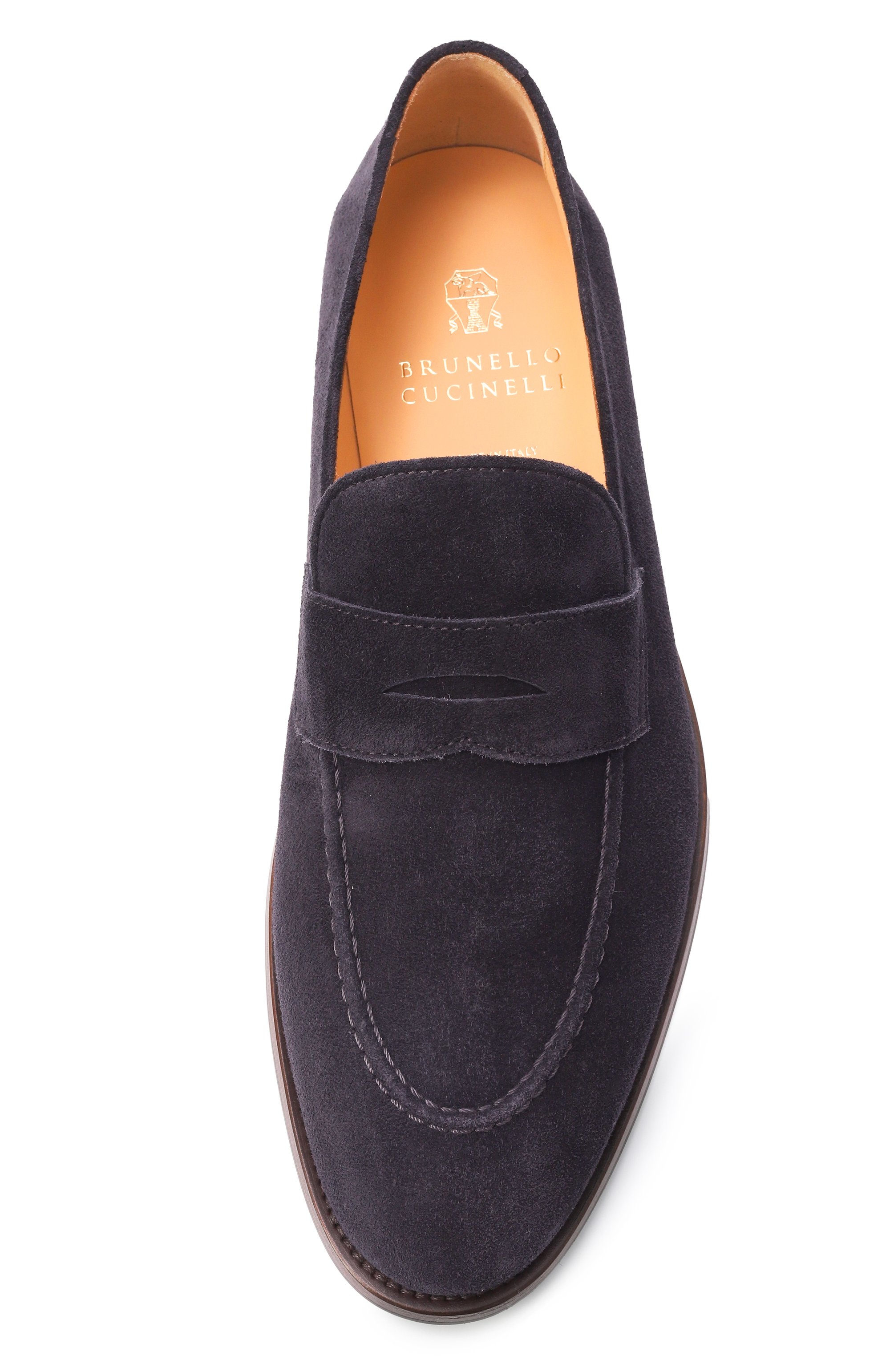 Замшевые пенни-лоферы BRUNELLO CUCINELLI, арт. MZUCCB2250, фото 6