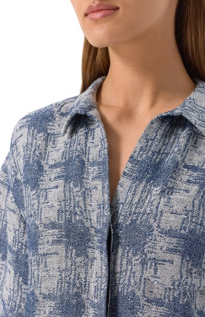 Льняная рубашка EMPORIO ARMANI, арт. EW000871/AF12524, фото 5