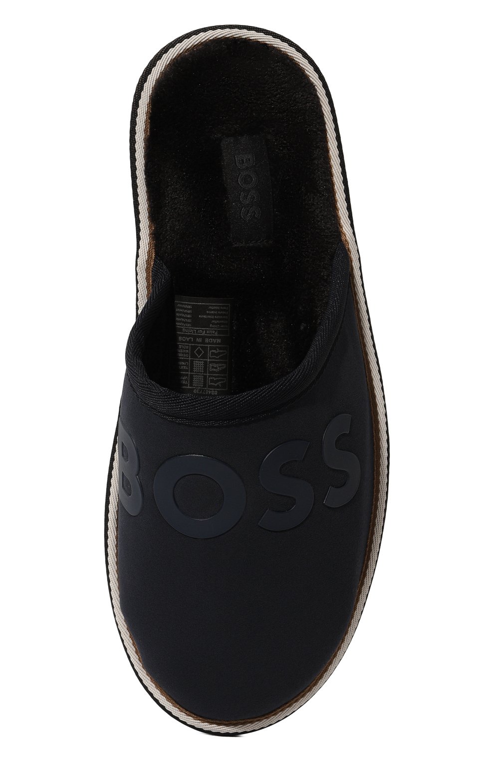 Текстильные домашние туфли BOSS, арт. 50487739, фото 6