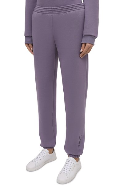 Хлопковый костюм SEVEN LAB сиреневого цвета по цене 17430 руб., арт. HPW-IL dark lavender, фото 4 Хлопковый костюм SEVEN LAB, арт. HPW-IL dark lavender, фото 4