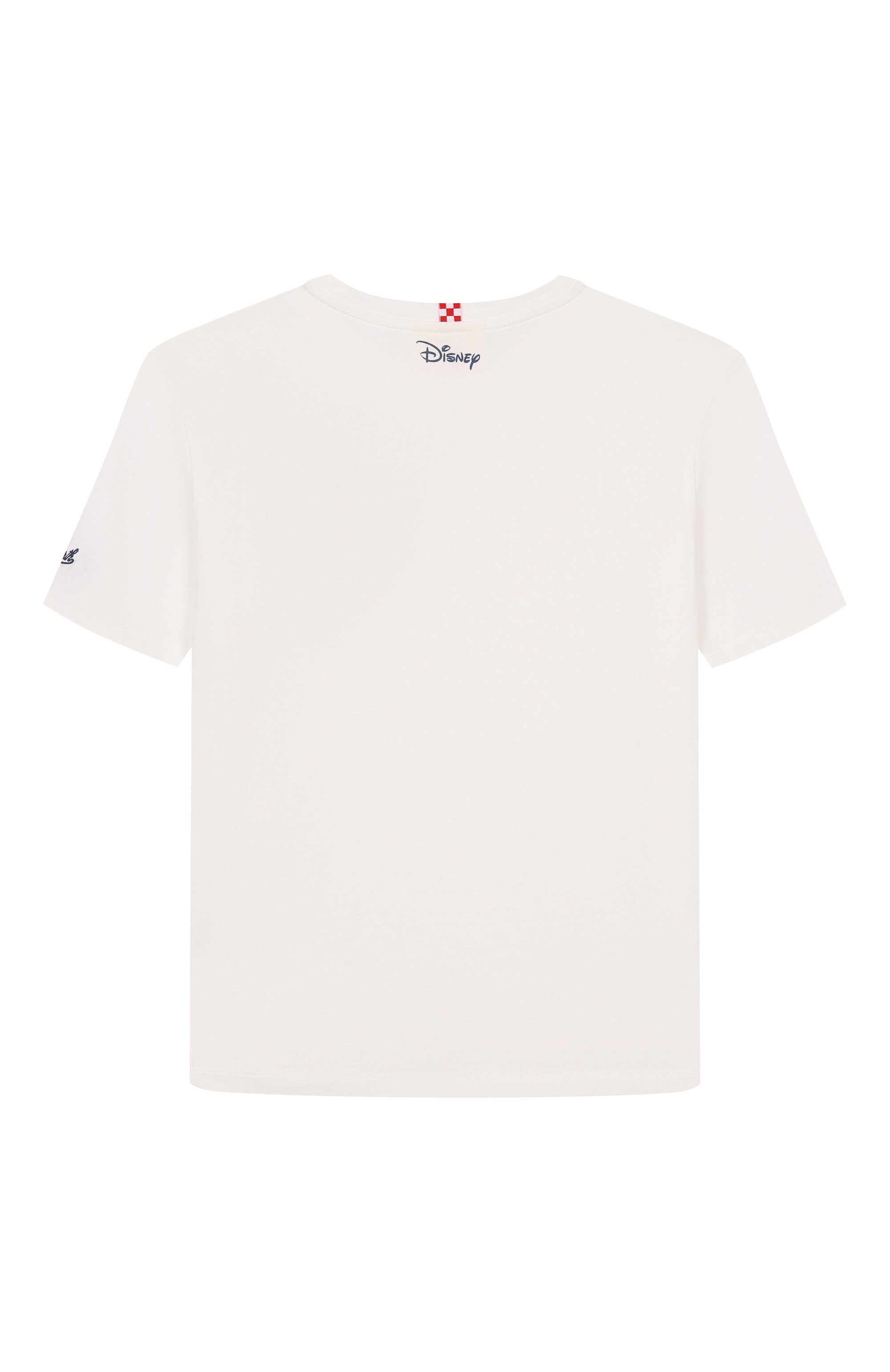 Хлопковая футболка mc2 saint barth x disney MC2 SAINT BARTH белого цвета по цене 9950 руб., арт. TSHIRT B0Y/02628H, фото 2 Хлопковая футболка mc2 saint barth x disney MC2 SAINT BARTH, арт. TSHIRT B0Y/02628H, фото 2