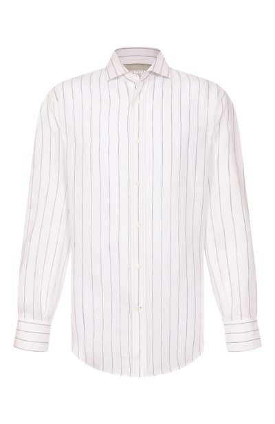 Мужская льняная рубашка BRUNELLO CUCINELLI, арт. MM6860028