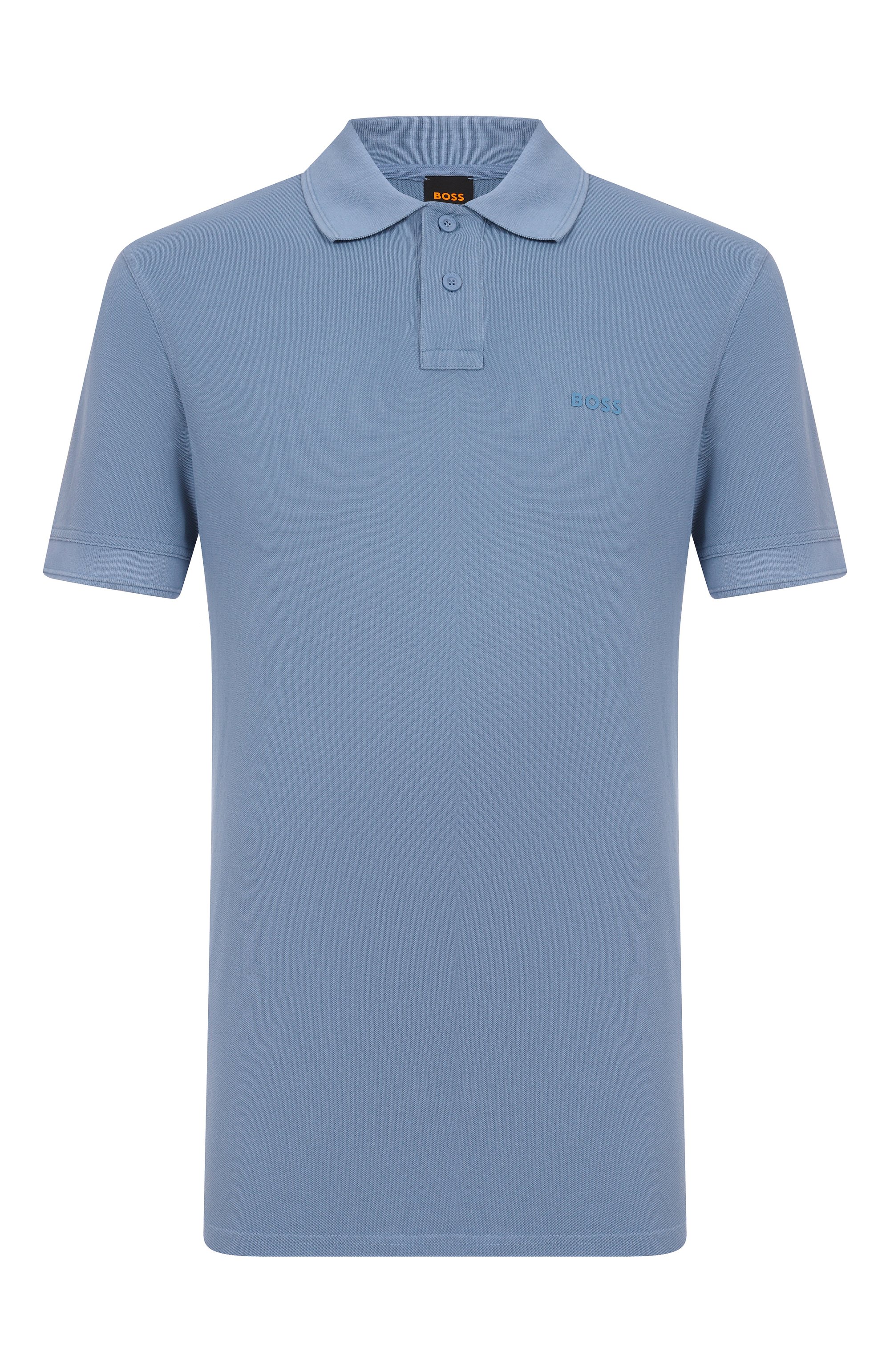 Хлопковое поло BOSS ORANGE, арт. 50507813, фото 1